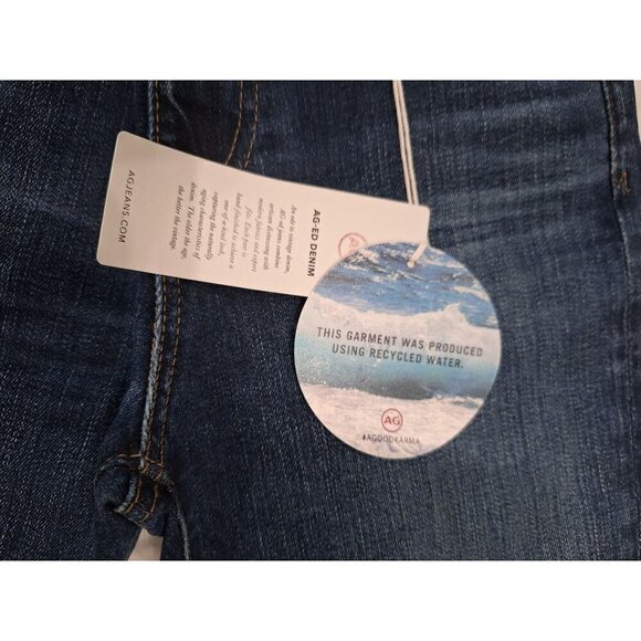 NWT AG Adriano Goldschmied Farrah Skinny Ankle Mid-Rise Denim Jeans/Size 26R - Picture 5 of 6